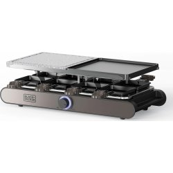 Black+decker Raclettegrill, svart