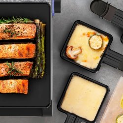 Black+decker Raclettegrill, svart