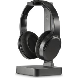 Hama hörlurar Over-Ear för TV Trådlös, svart