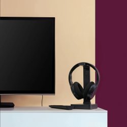 Hama hörlurar Over-Ear för TV Trådlös, svart