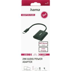 Hama Audio Adapter 2in1
