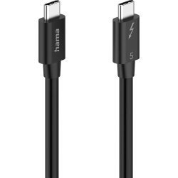 Hama Kabel USB-C Thunderbolt, svart