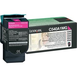 Lasertoner Lexmark C540A1MG Röd 1000 sidor