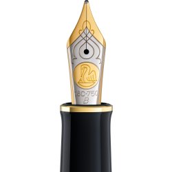 Pelikan Souverän 800 Reservoarpenna, B, svart/grön