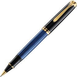 Pelikan Souverän 800 Rollerball, svart/blå