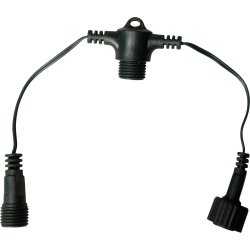 Grenkabel till ljusslinga, 31V, IP44, 40cm, grön