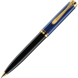 Pelikan Souverän 600 Kulspetspenna, svart/blå