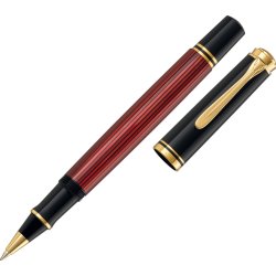 Pelikan Souverän 400 Rollerball, svart/röd