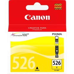 Bläckpatron Canon CLI-526Y Gul 500 s