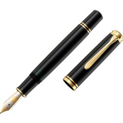 Pelikan Souverän 800 Reservoarpenna, F, svart