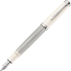 Pelikan Souverän 405 Reservoarpenna, M, vit