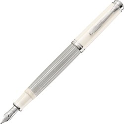 Pelikan Souverän 405 Reservoarpenna, B, vit