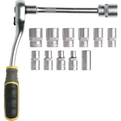 Probuilder hylsnyckelsats 1/4" 12 delar