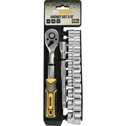 Probuilder hylsnyckelsats 3/8" 12 delar