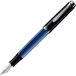Pelikan Souverän 805 Reservoarpenna, M, svart/blå