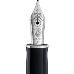 Pelikan Souverän 405 Reservoarpenna, F, svart/blå