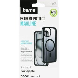 Hama Mobile Cover Protect Iphone 15 MagCase, svart