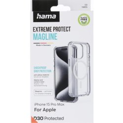 Hama Mobilskal iPhone 15 Pro Max MC, transparent