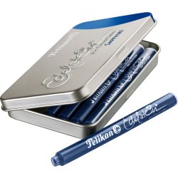 Pelikan Edelstein Refill, onyx, 6 st.