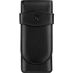 Pelikan läderfodral, 3 pennor, svart