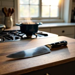 Edge de Élite Damaskus Kockkniv 20 cm
