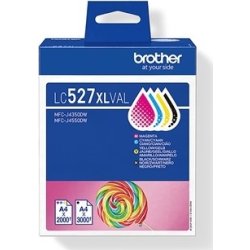Brother LC527XLVAL CMYK Multipack, 3x2000 sidor