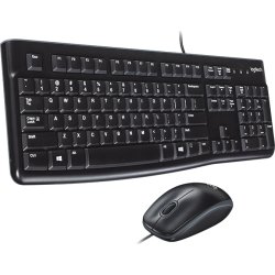 Logitech MK120 mus/tangentbordsset med sladd