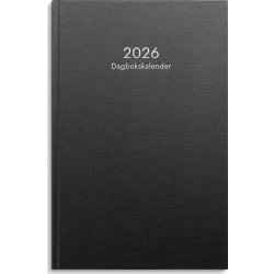 Burde 2026 Dagbokskalender, Svart