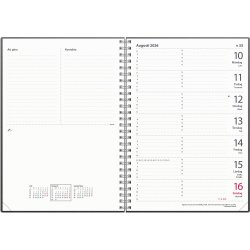 Burde 2026 Kalender Diplomat, Refill