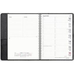 Burde 2026 Kalender Diplomat, Tora Konstläd, Svart