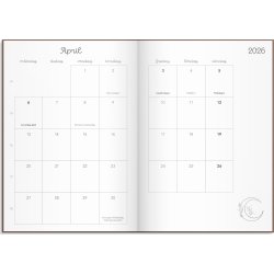 Burde 2026 Kalender Doodle, Inbunden