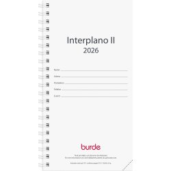 Burde 2026 Kalender, Interplano II refill
