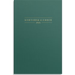 Burde 2026 Kontorskalender, Grön