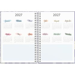 Burde 2026 Kalender, Life Organizer, Blå