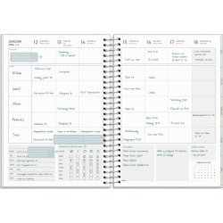 Burde 2026 Kalender, Life Organizer Family Planner