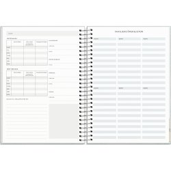 Burde 2026 Kalender, Life Organizer Family Planner