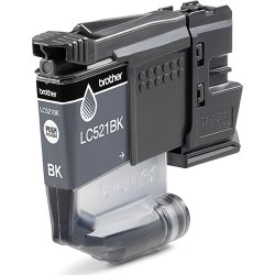 Brother LC521BK bläckpatron, svart