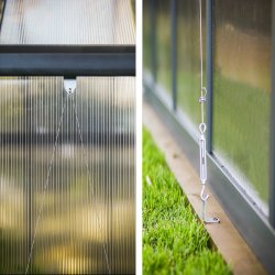 Palram Canopia Glory Växthus, 9,2 m2, grå
