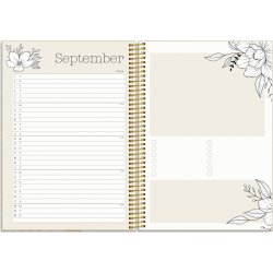 Burde 2026 Kalender, Life Planner, Bloom