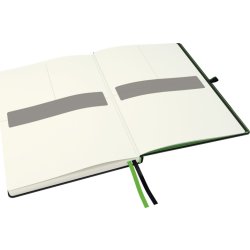 Leitz Complete anteckningsbok A4, rutat, svart