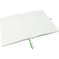 Leitz Complete anteckningsbok A4, rutat, vit