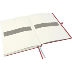 Leitz Complete anteckningsbok A4, linjerat, röd
