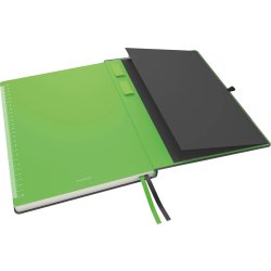 Leitz Complete anteckningsbok A4, linjerat, svart
