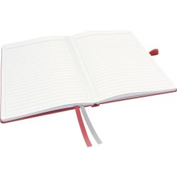 Leitz Complete anteckningsbok A5, linjerat, röd