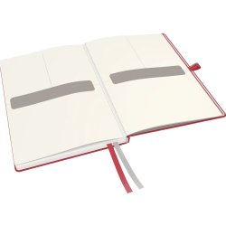Leitz Complete anteckningsbok A5, linjerat, röd