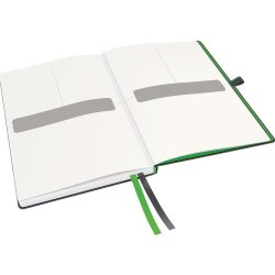 Leitz Complete anteckningsbok A5, linjerat, svart