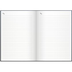 Burde 2026 Kalender Liten Dagbok, Konstläder, Blå