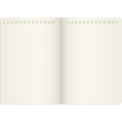 Burde 2026 Liten veckokalender Forma Deluxe brun