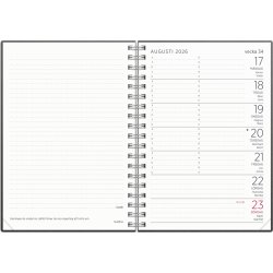 Burde 2026 Kalender, Liten Veckokalender, Refill