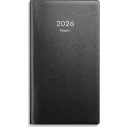 Burde 2026 Kalender Master, Plast, Svart